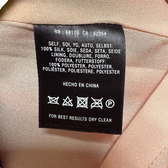 Maeve Anthropologie Skirt Silk Purple Watercolor‎ Elastic Waistband A-Line SM - Picture 4 of 4